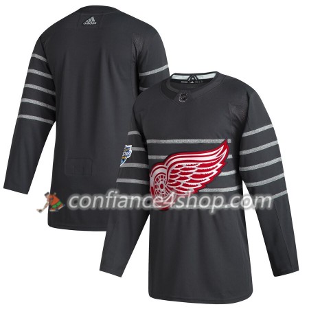 Adidas Maillot de Hockey Detroit Red Wings Blank Gris 2020 NHL All-Star Authentic - Homme